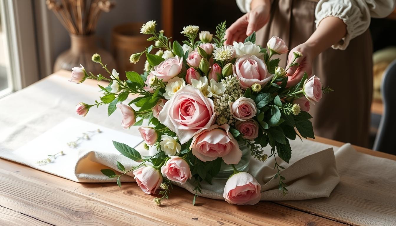 Seasonal flower arrangements